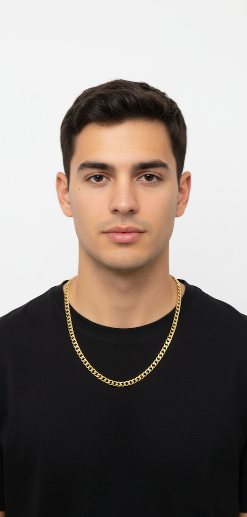 Curb chain - 18k gold plated