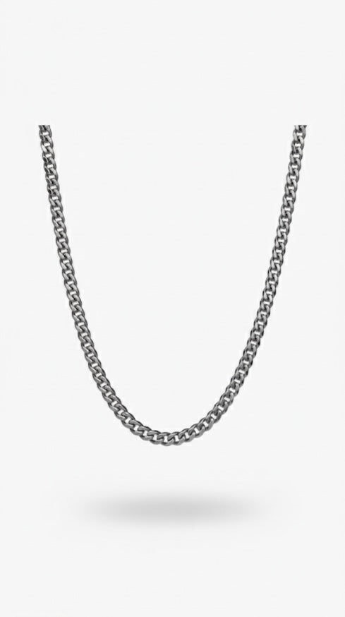 Curb chain - Silver