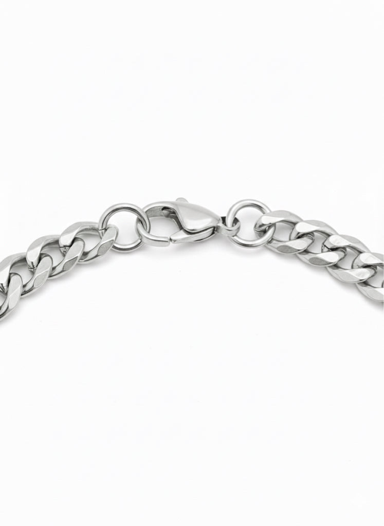 Curb chain - Silver
