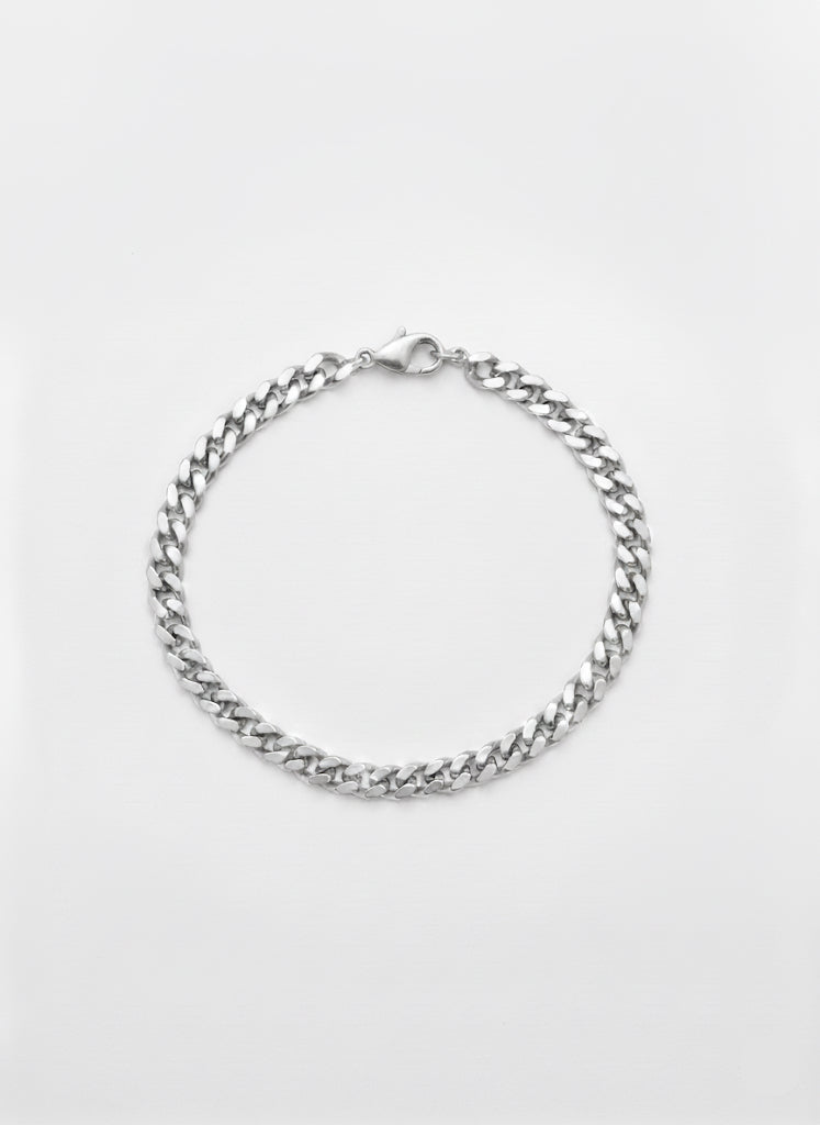Curb bracelet - Silver