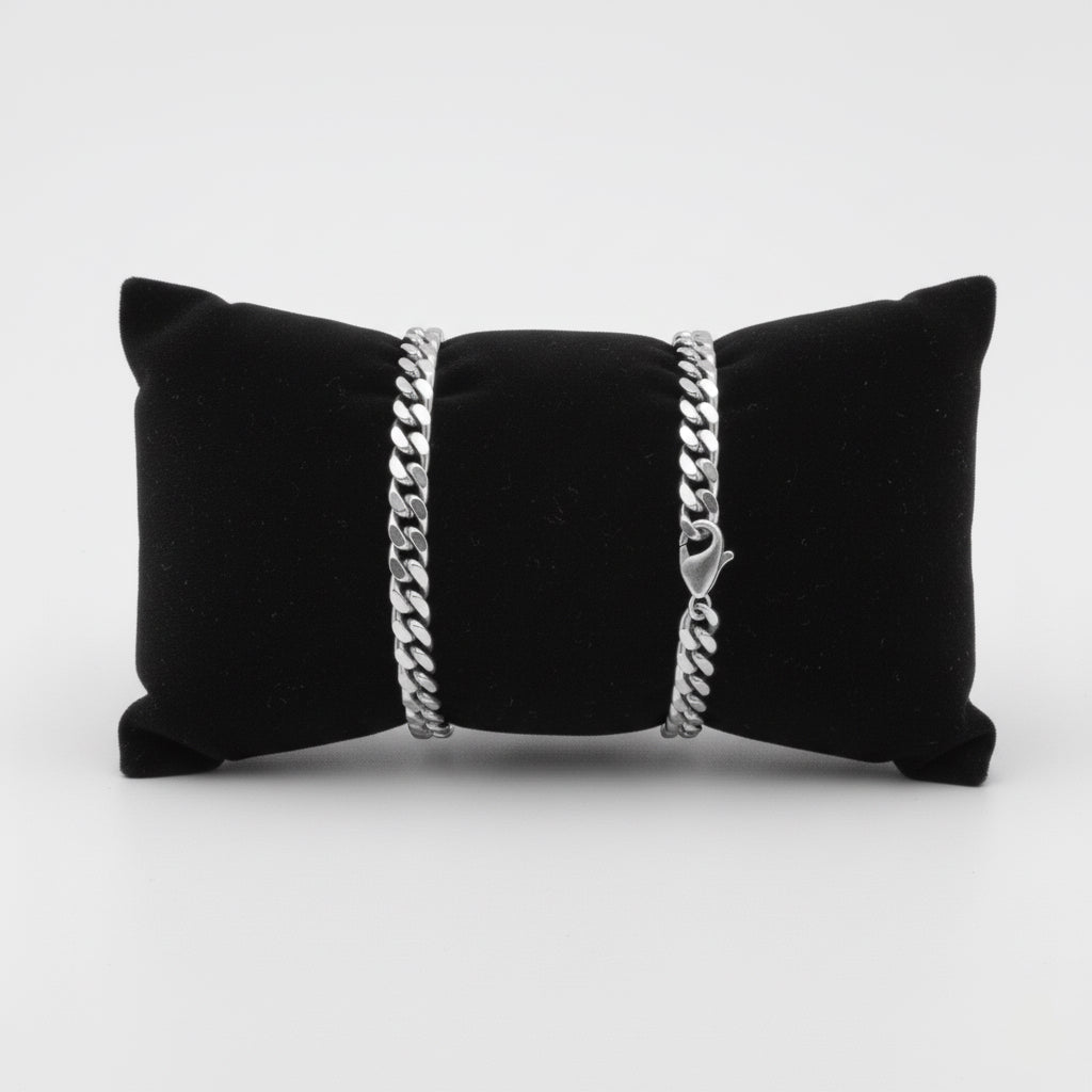 Curb bracelet - Silver