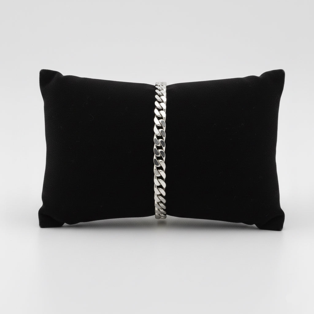 Curb bracelet - Silver