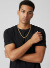 Cuban Chain Set Heren Goud – Ketting & Armband