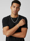 Cuban Chain Set Heren Zilver – Ketting & Armband
