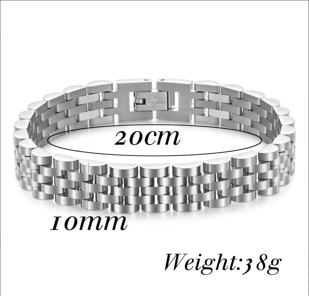 FD bracelet - zilver-goud