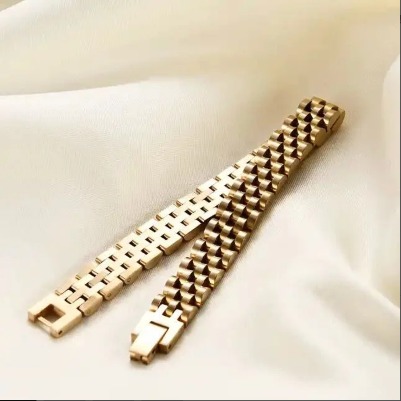 FD bracelet - 18k gold plated