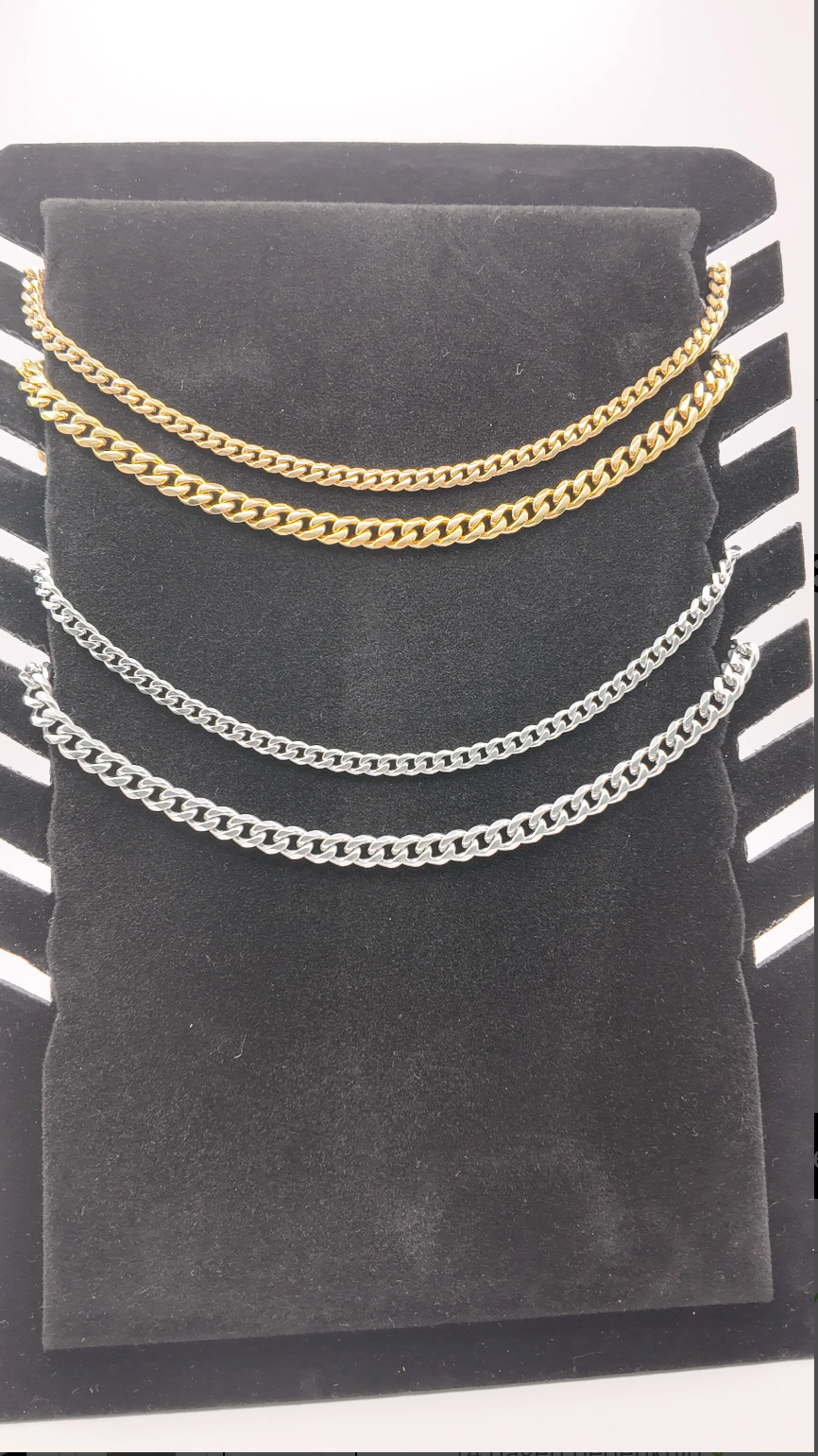 Curb chain - Silver